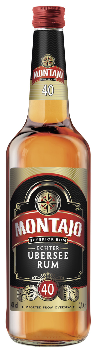 Montajo Echter Übersee Rum 0,7L