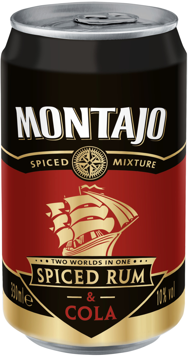 Montajo Spiced Rum & Cola 0,33L