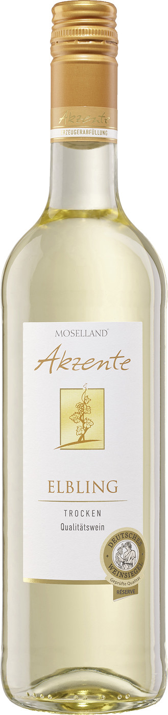 Moselland Akzente Elbling trocken 0,75L