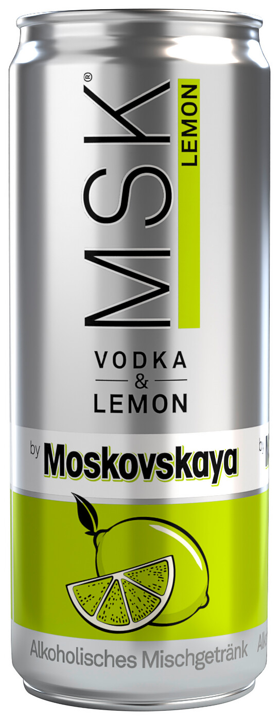 Moskovskaya Vodka & Lemon 0,33L