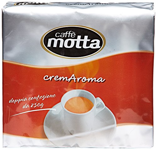 Motta Kaffeemischung Torreatto und gemahlen, 2 x 250 g - 500 g - [5 Stück]