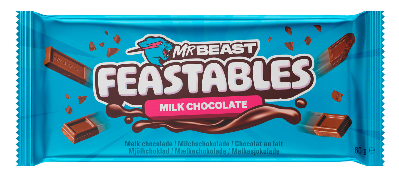 Mr Beast Feastables Milk Chocolate 60G