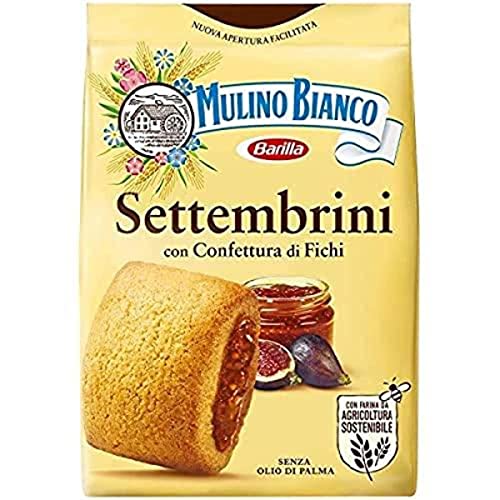 Mulino Bianco Kekse | Mulino Bianco Settembrini-Kekse Mit Feigenkonfitüre | Mulino Bianco Galletti | Mulino Bianco Cracker | 300 Gramm Total