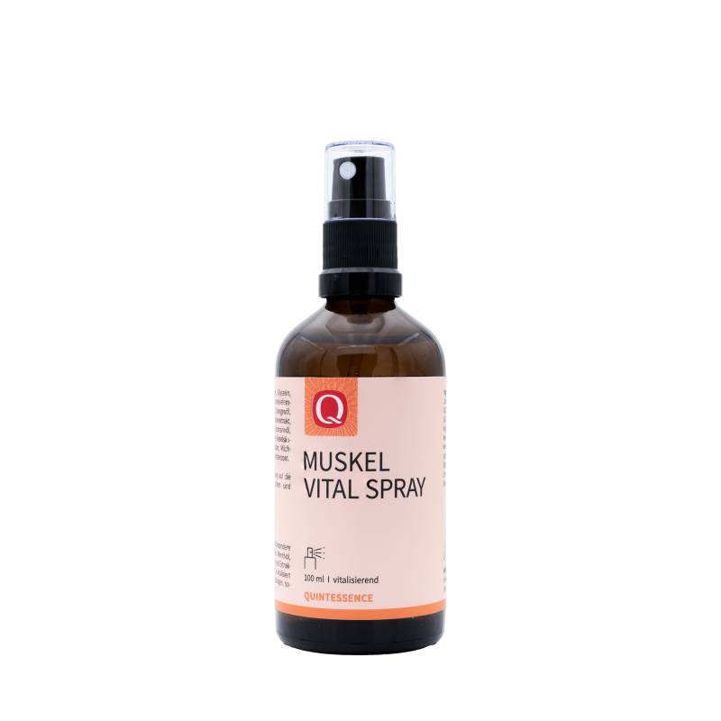 Muskel Vital Spray 100 ml - optimale Pflege nach körperlichen Aktivitäten - vegan - Quintessence von Quintessence