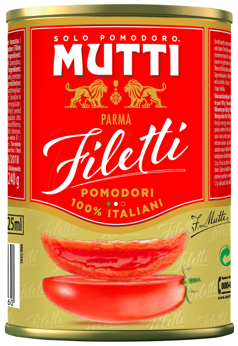 Mutti Filetti Pomodori Tomatenviertel 400G