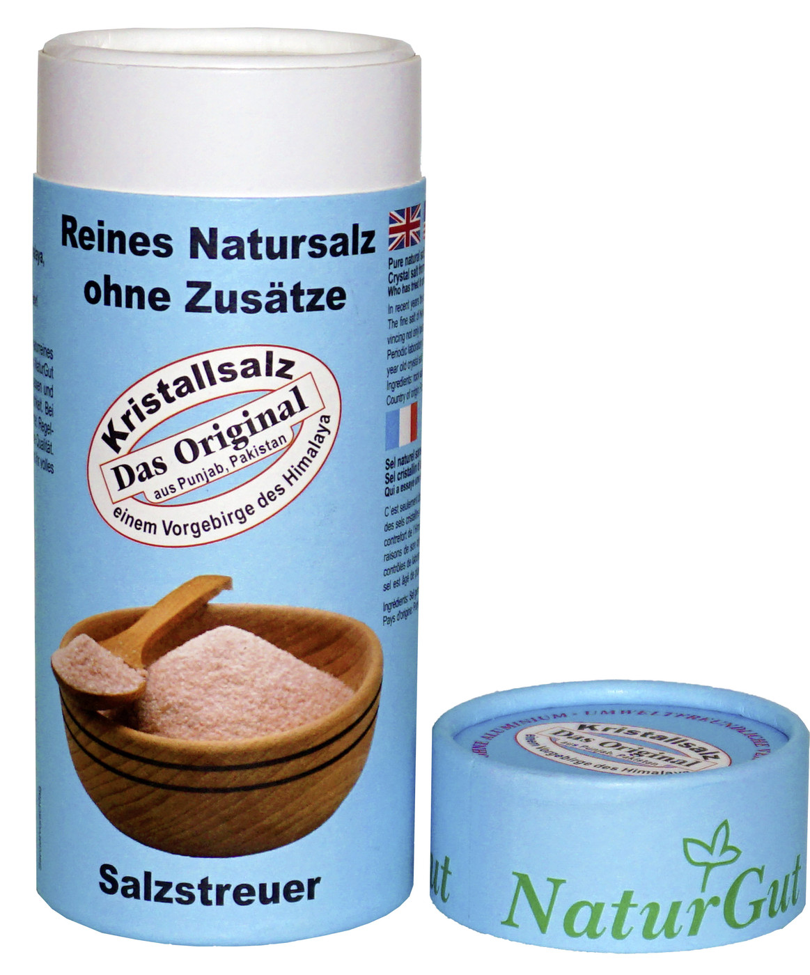 NaturGut Kristallsalz aus dem Vorgebirge des Himalaya 350G