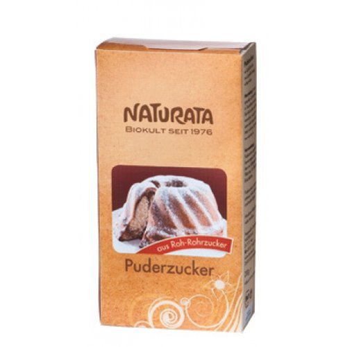 Naturata Bio Puderzucker aus Roh-Rohrzucker (3 x 200 gr) … von KDJMDL