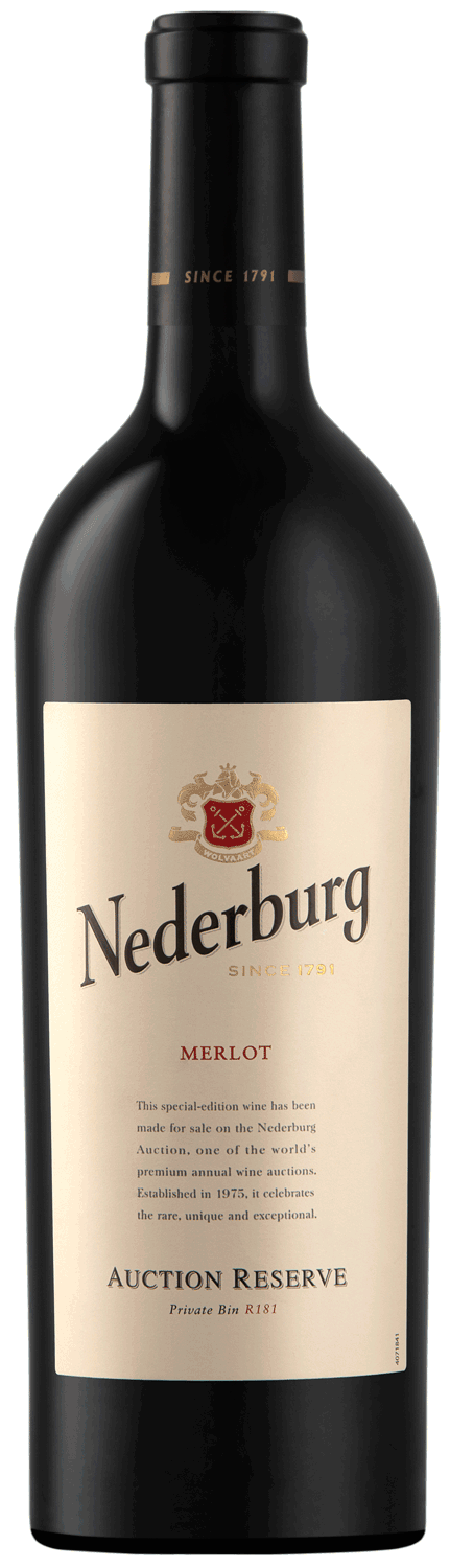 Nederburg Auction Reserve Private Bin Merlot R181 2015