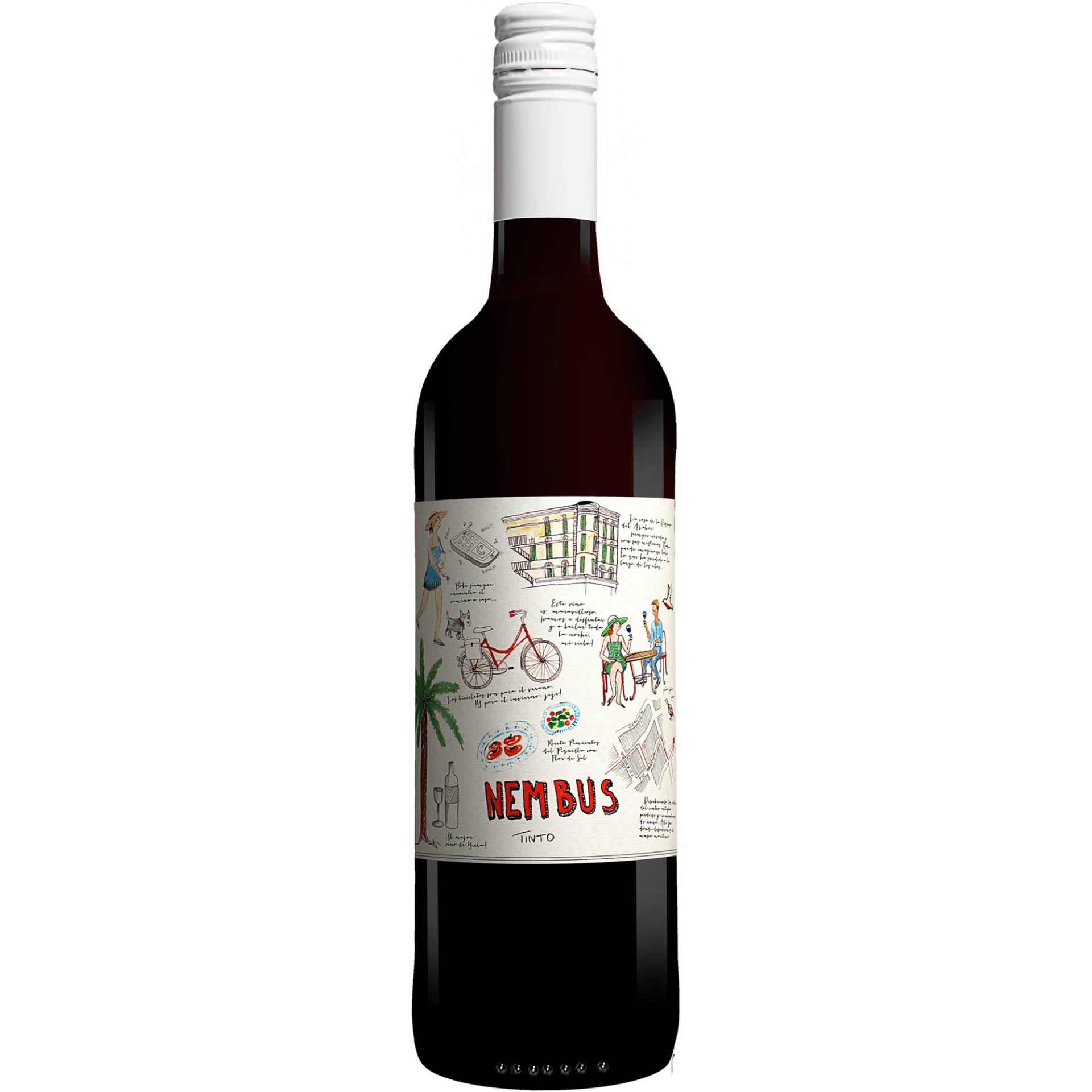 Nembus Tinto 2023  0.75L 14% Vol. Rotwein Trocken aus Spanien