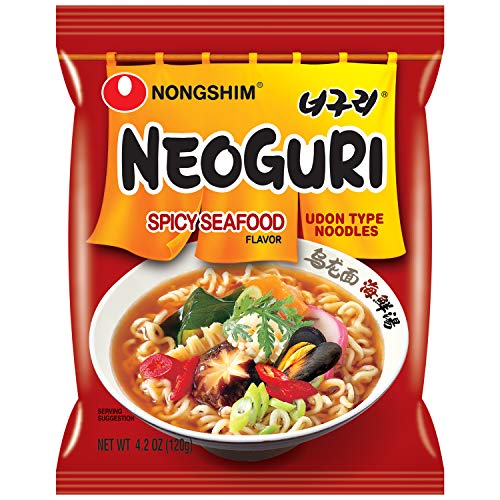 Nongshim Neoguri Noodles, Spicy Seafood, 4.2 Ounce (Pack of 16) von Nong Shim