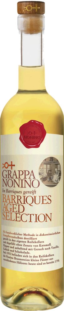 Nonino Grappa Barriques aged Selection 41%vol