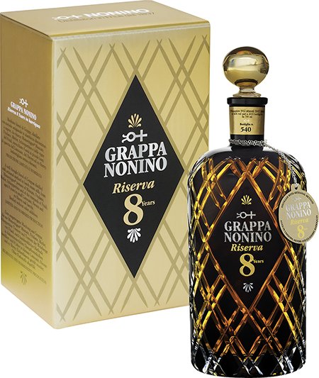 Nonino Grappa Riserva 8 Jahre 43%vol.