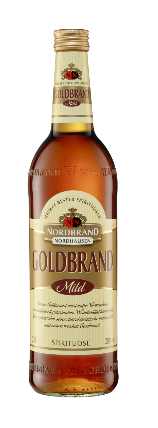 Nordbrand Goldbrand Weinbrand 28% 0,7l