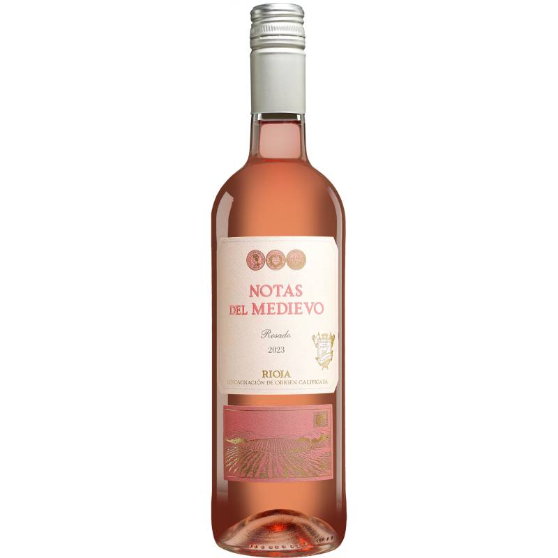 Notas del Medievo Rosado 2023  0.75L 13% Vol. Roséwein Trocken aus Spanien