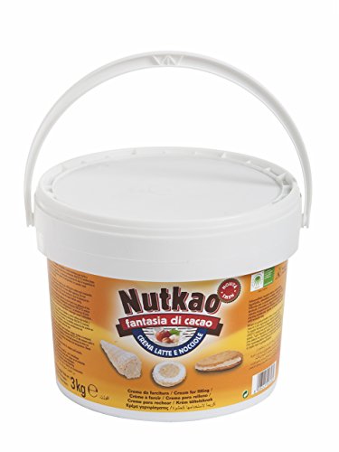 Nutkao Milch und Haselnuss Schokolade 3Kg Brotaufstrich Aufstrich von Nutkao
