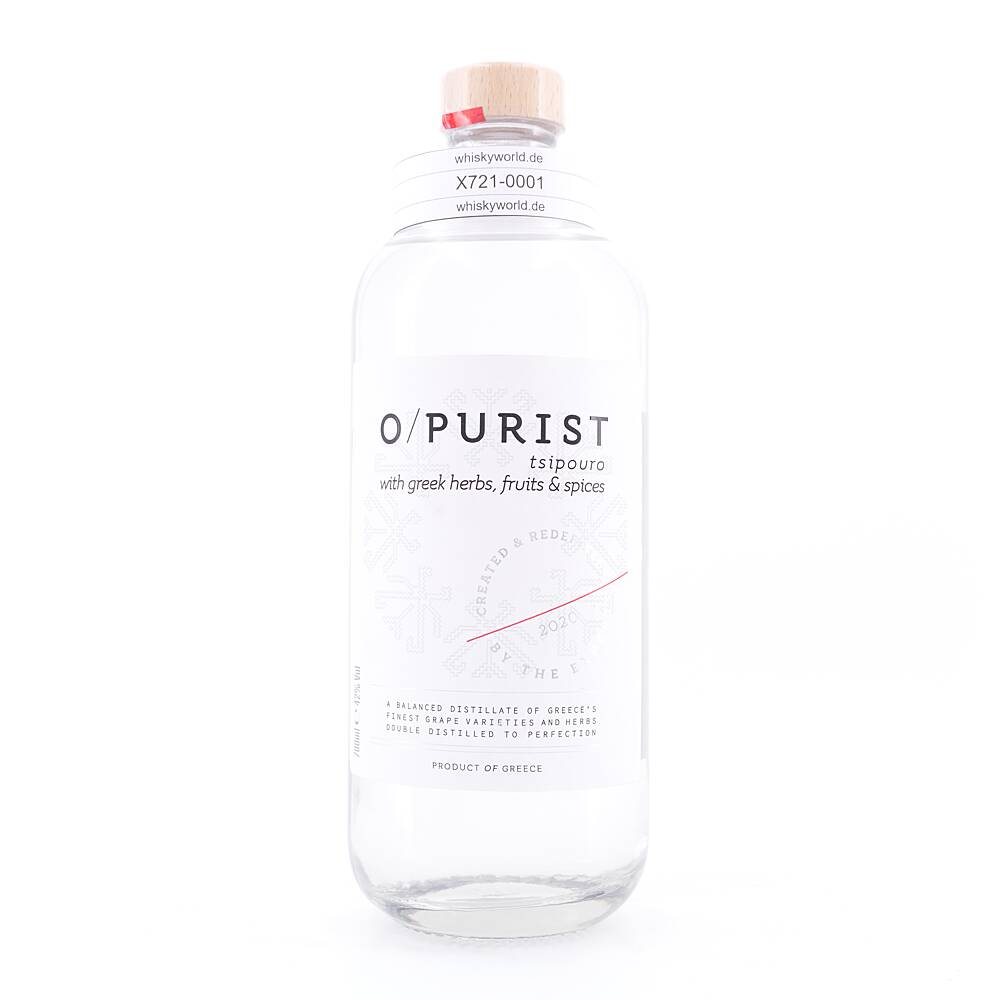 O / Purist tsipouro 0,70 L/ 42.0% vol