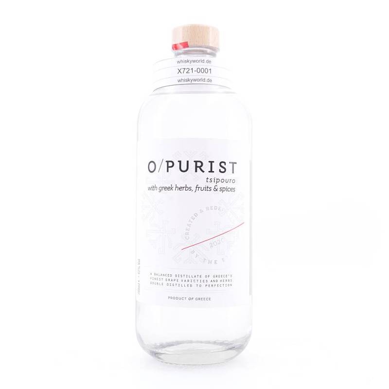 O / Purist tsipouro 0,70 L/ 42.0% vol