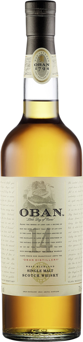 Oban Whisky 14 Jahre 43% GP 0,7L
