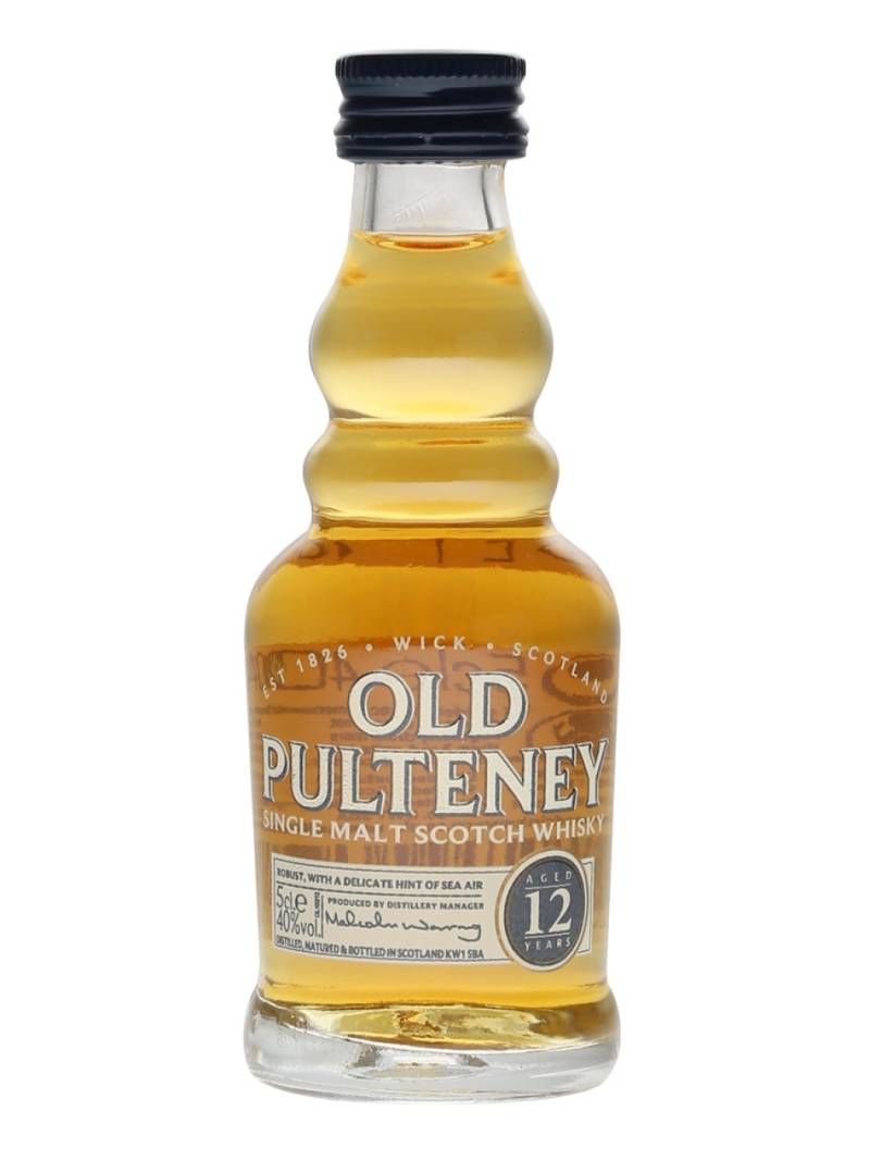 Old Pulteney 12 Years Old Whisky 40% 0,05l