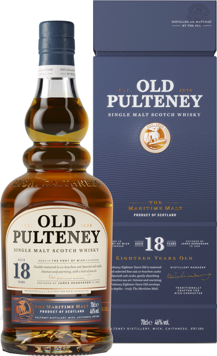 Old Pulteney 18 Years Old Single Malt Scotch Whisky