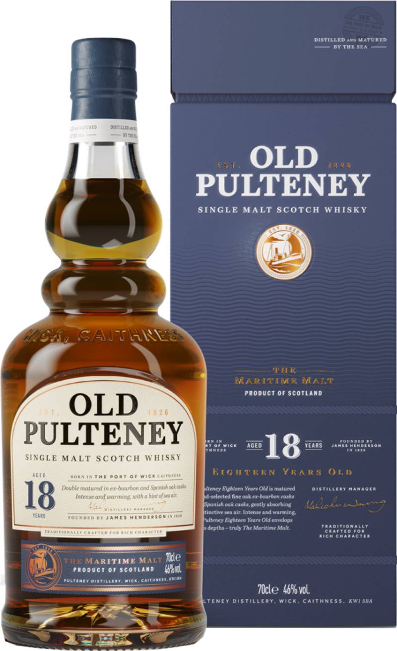 Old Pulteney 18 Years Old Single Malt Scotch Whisky