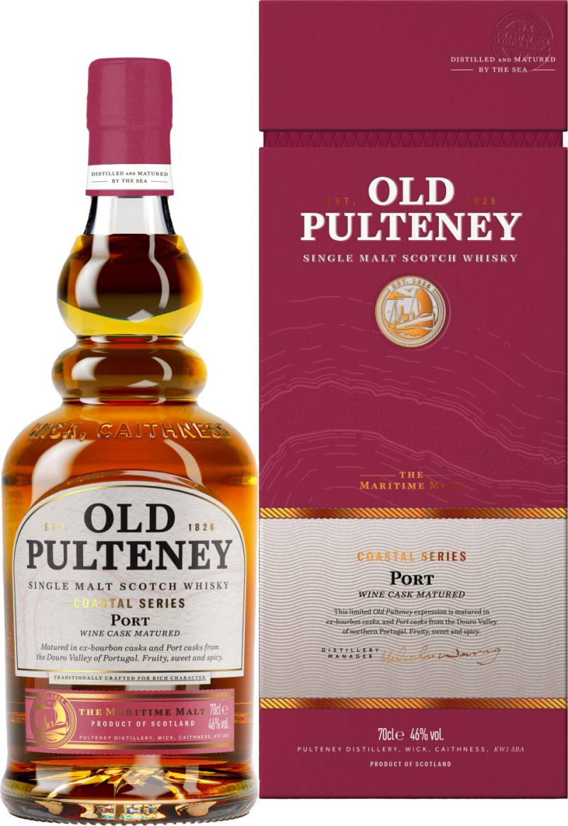 Old Pulteney »Coastal Series« Port Cask Single Malt Scotch Whisky