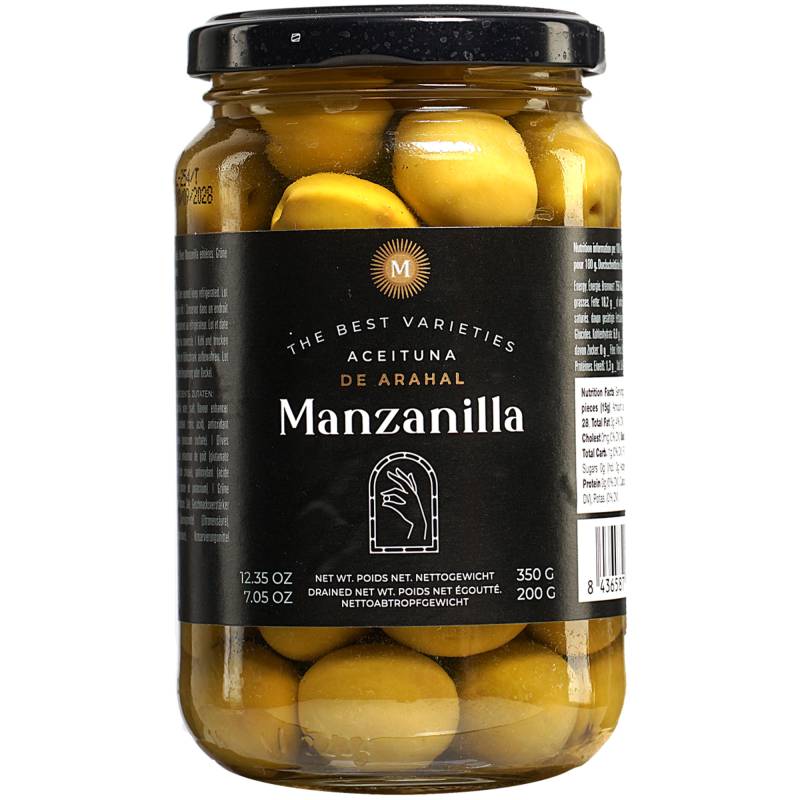 Oliven Manzanilla - 350g  1STK.