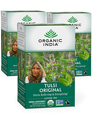 Organic India Tulsi Tea Original 25 Tea Bags - By (Pack Of 3) by Organic India von Organic India