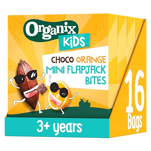 Organix Kids Crazy Choco Mini Flapjack Bites 368 g