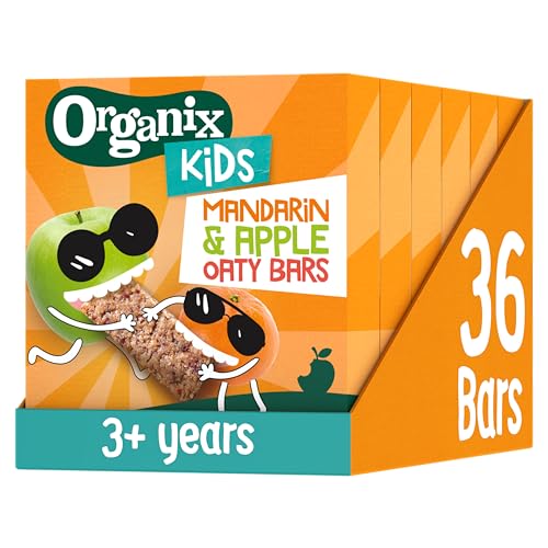 Organix Kids Marvellous Mandarine & Apple Oaty Riegel 828 g