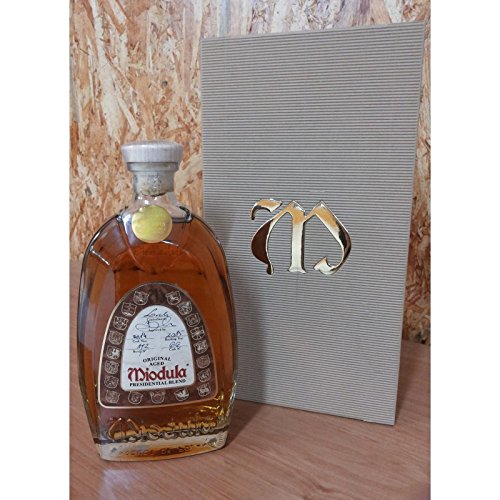 Original Aged MIODULA Eichfass-Honigwodka | Polnische regionale Wodkaspezialität | 0,5 Liter | 40% Alkoholgehalt