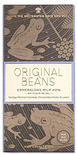 Original Beans Bio Esmeraldas Milk 42% Milchschokolade (13 x 70 gr)