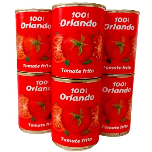 Orlando Tomate Frito Gebratene Tomaten 400 gr. - [Packung mit 12] von ORLANDO