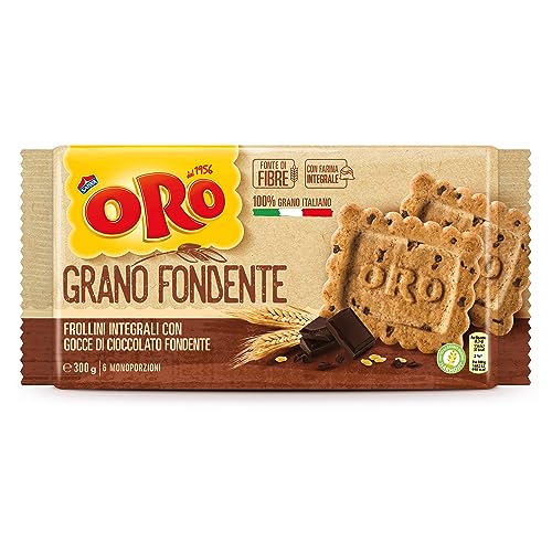 Oro Saiwa Kekse | Oro Saiwa Grano Fondente | Oro Saiwa Kuchen | Oro Saiwa Biscotti | 300 Gramm Total von ORO SAIWA