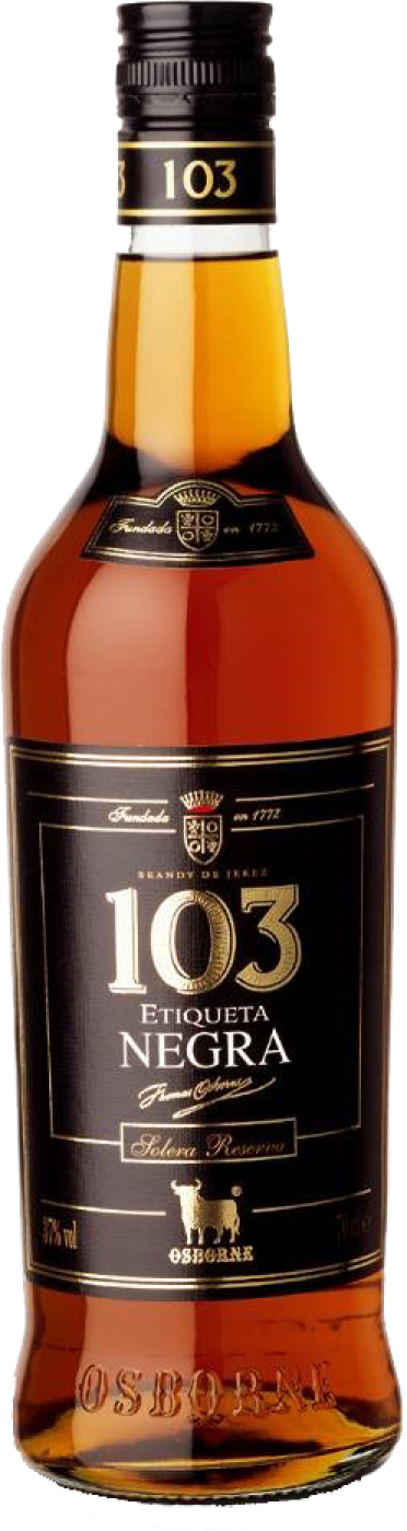 Osborne 103 Etiqueta Negra Brandy