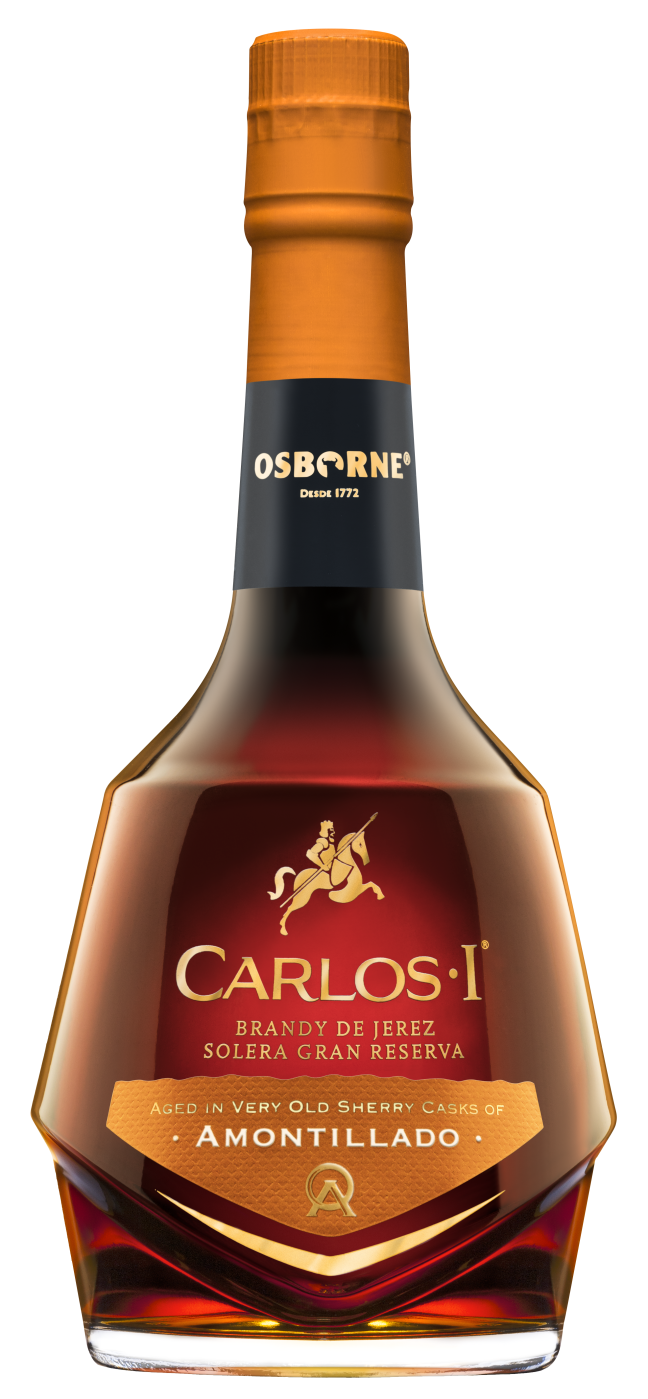 Osborne Carlos I »Amontillado« Brandy de Jerez Solera Gran Reserva