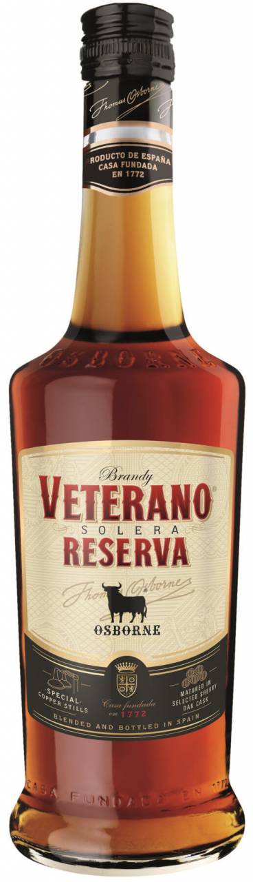 Osborne Veterano Solera Reserva Selecion 8a Brandy 0,7l