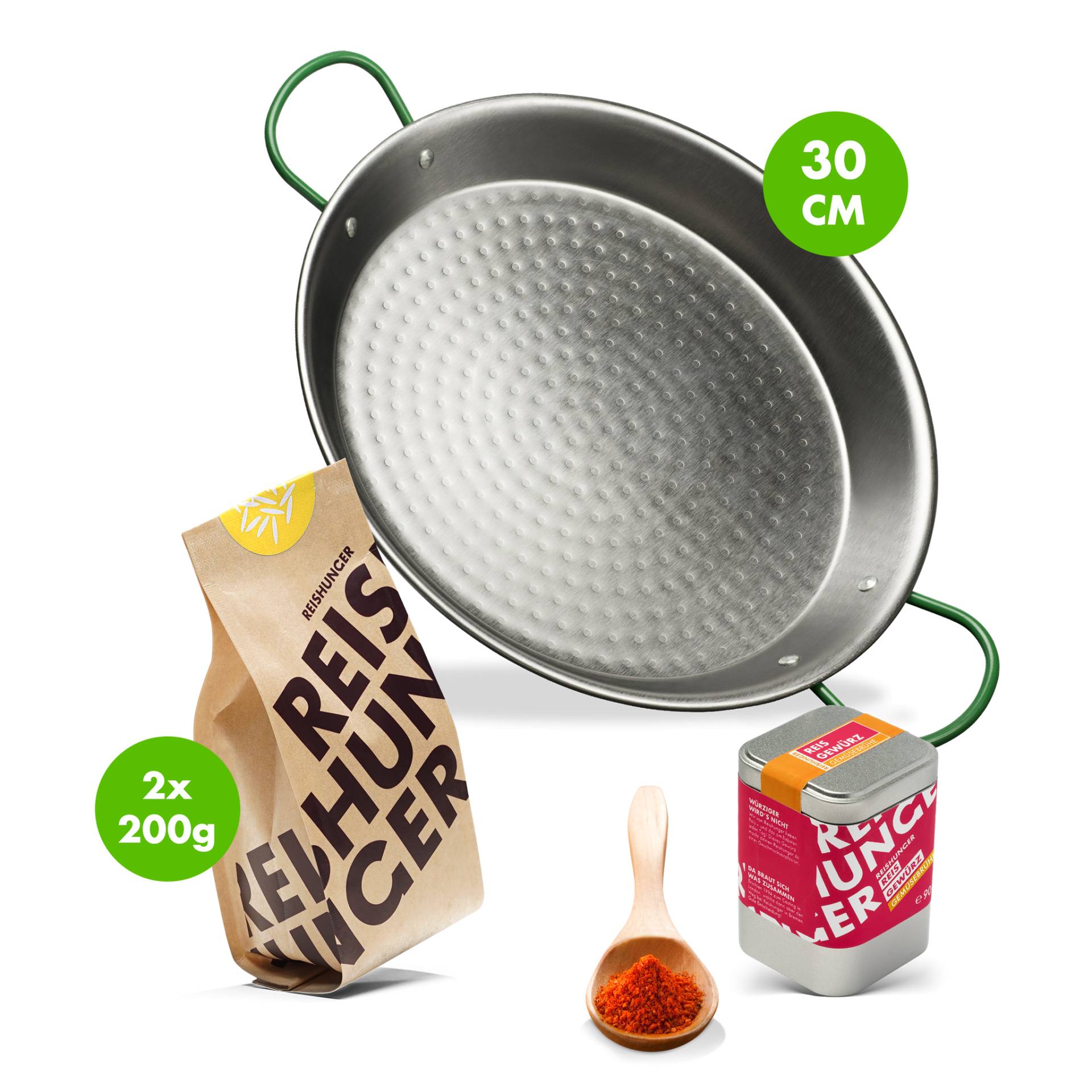 Paella Pfannen Set | Für 4 Personen