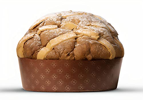 Panettone alle Castagne -traditioneller italienischer Weihnachtskuchen mit Kastanien- La Ruota 1000 Gr. von Pasticceria La Ruota