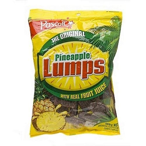 Pascal Pineapple Lumps 140g Australian Süßwaren Candy (Pack of 2) von KDJMDL