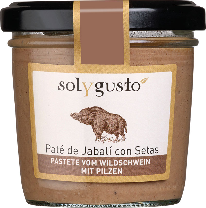 Paté de Jabali con Setas