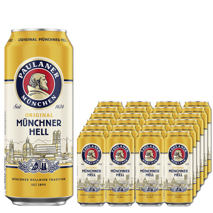 Paulaner Münchner Hell 24x0,5L