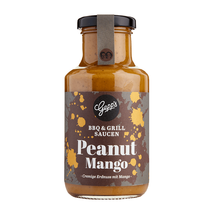 Peanut Mango Sauce - Erdnuss-Mango-Sauce - Erdnuss-Chili-Sauce - Grillsauce - Wok Sauce