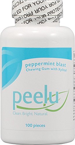 Peelu Von 2 x Peelu Kaugummi - Pfeffer Blast - 100 Ct