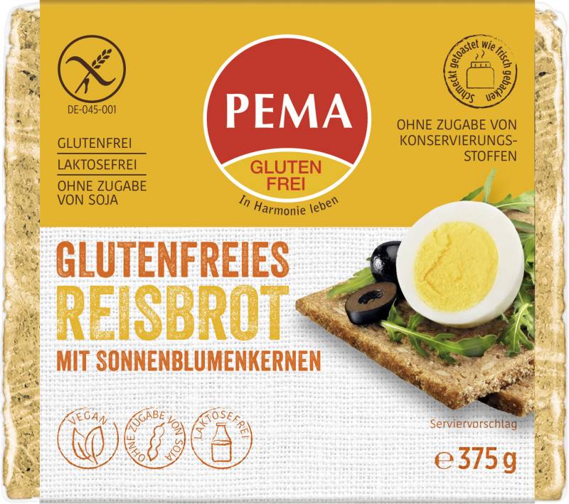 Pema Reis-Brot glutenfrei 375G