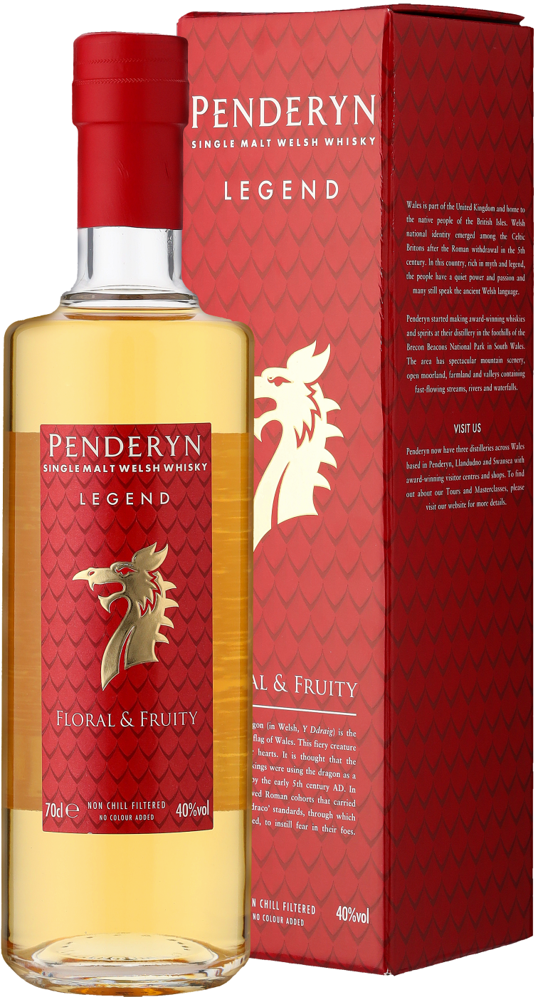 Penderyn Dragon Range Legend Single Malt Welsh Whisky