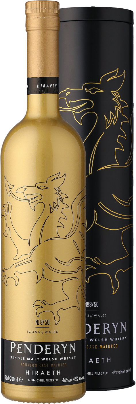 Penderyn Hiraeth Icon of Wales No. 8 Single Malt Welsh Whisky