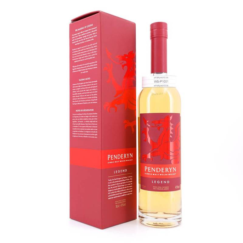 Penderyn Legend Welsh Single Malt 0,70 L/ 41.0% vol