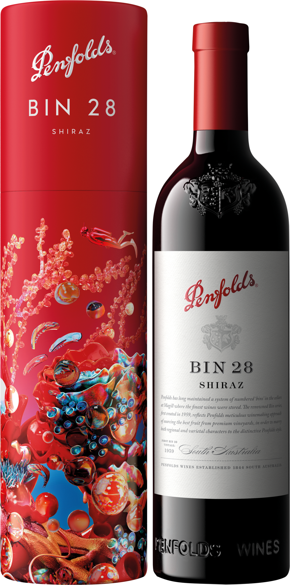 Penfolds BIN 28 Kalimna Shiraz Deep Sea Edition - 2021