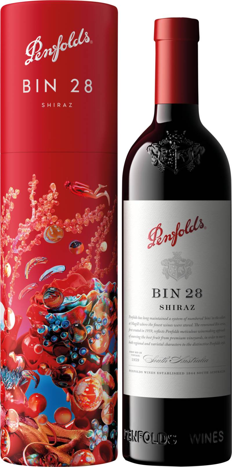 Penfolds BIN 28 Kalimna Shiraz Deep Sea Edition - 2021